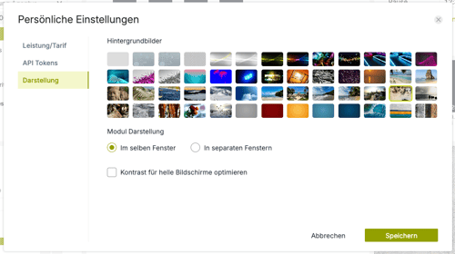 Darstellung
