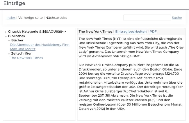 Eintrag_lesen