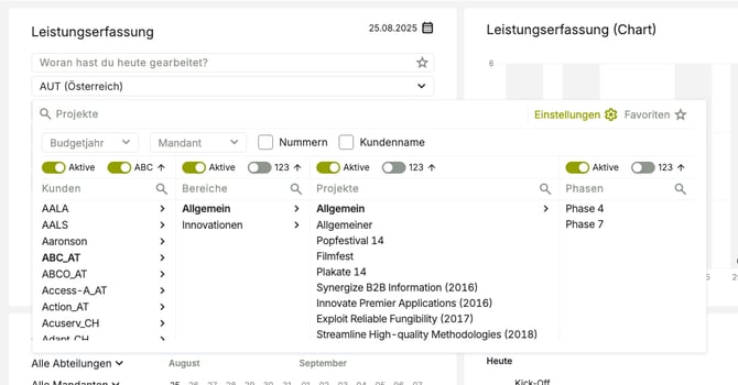 projektselektor_einstellungen